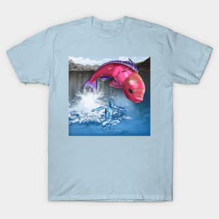 Water Element and Fish T-Shirt